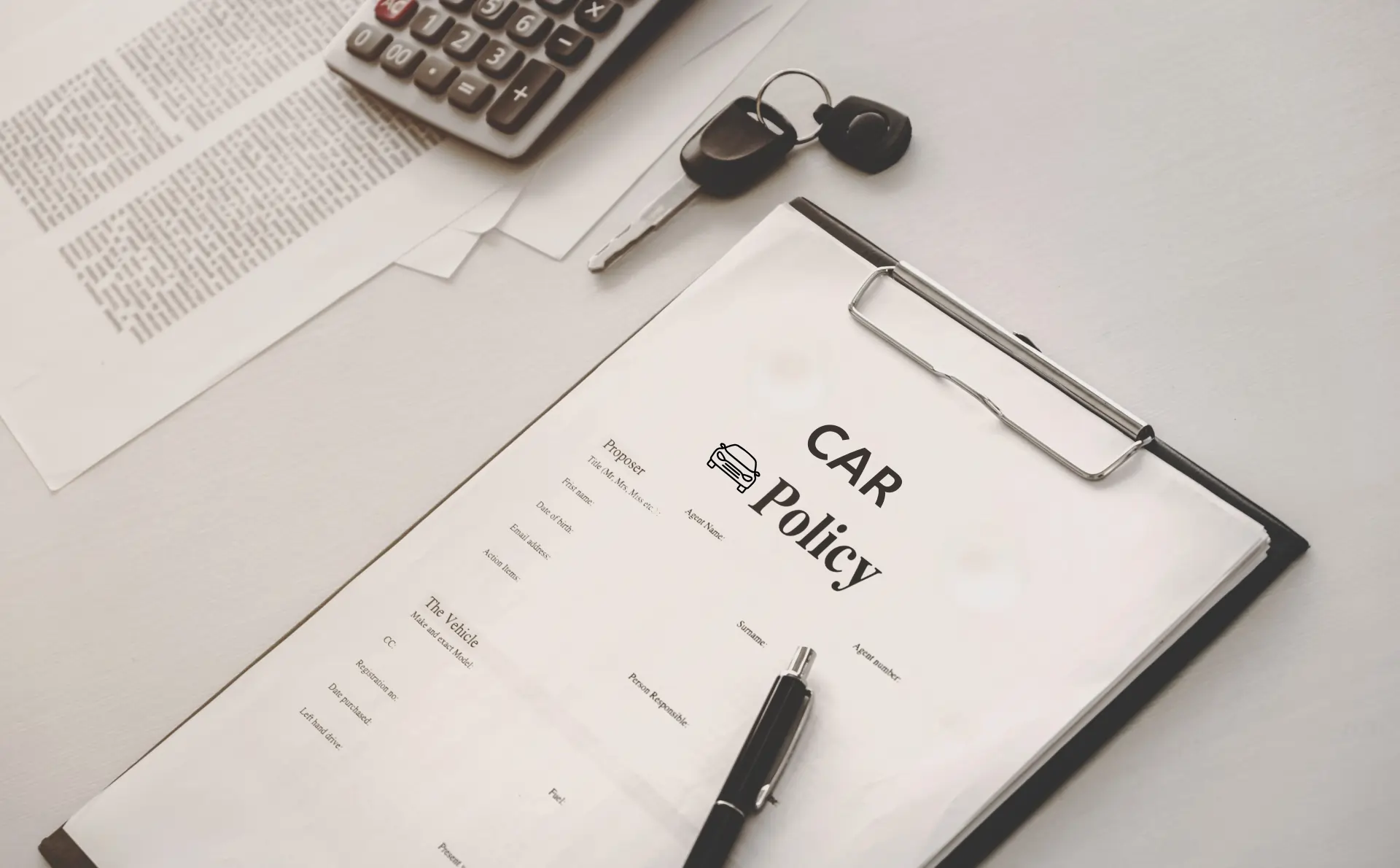 Document : car policy