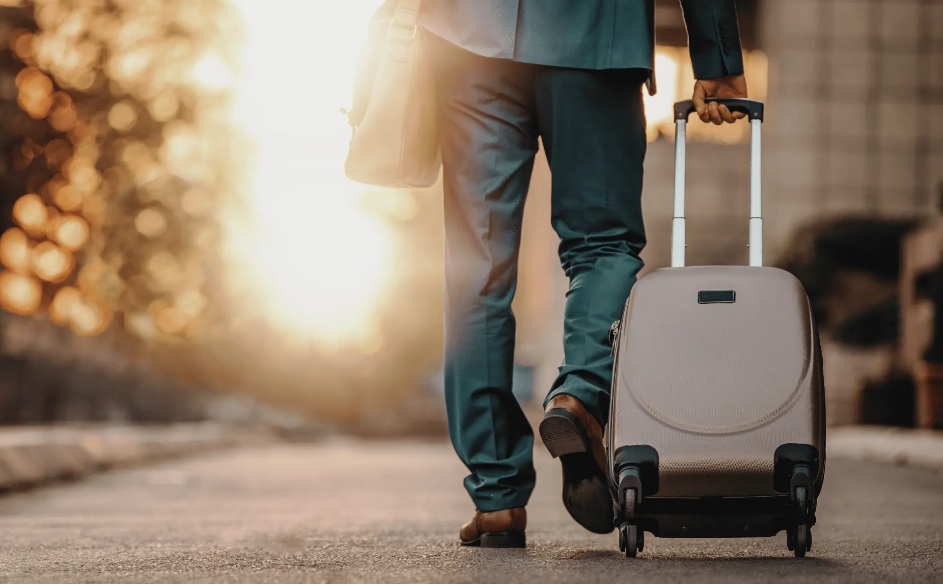 Collaborateur partant en déplacement professionnel